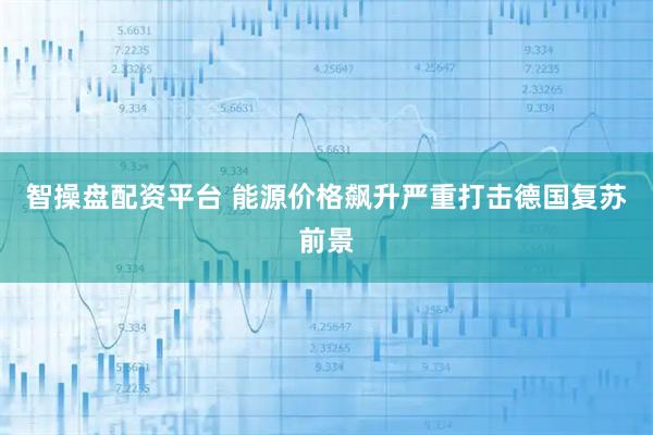 智操盘配资平台 能源价格飙升严重打击德国复苏前景